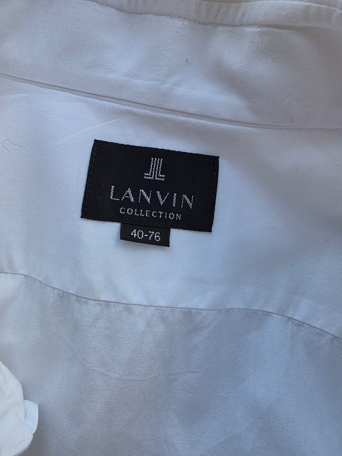 LANVIN 랑방 화이트 셔츠 상품이미지2