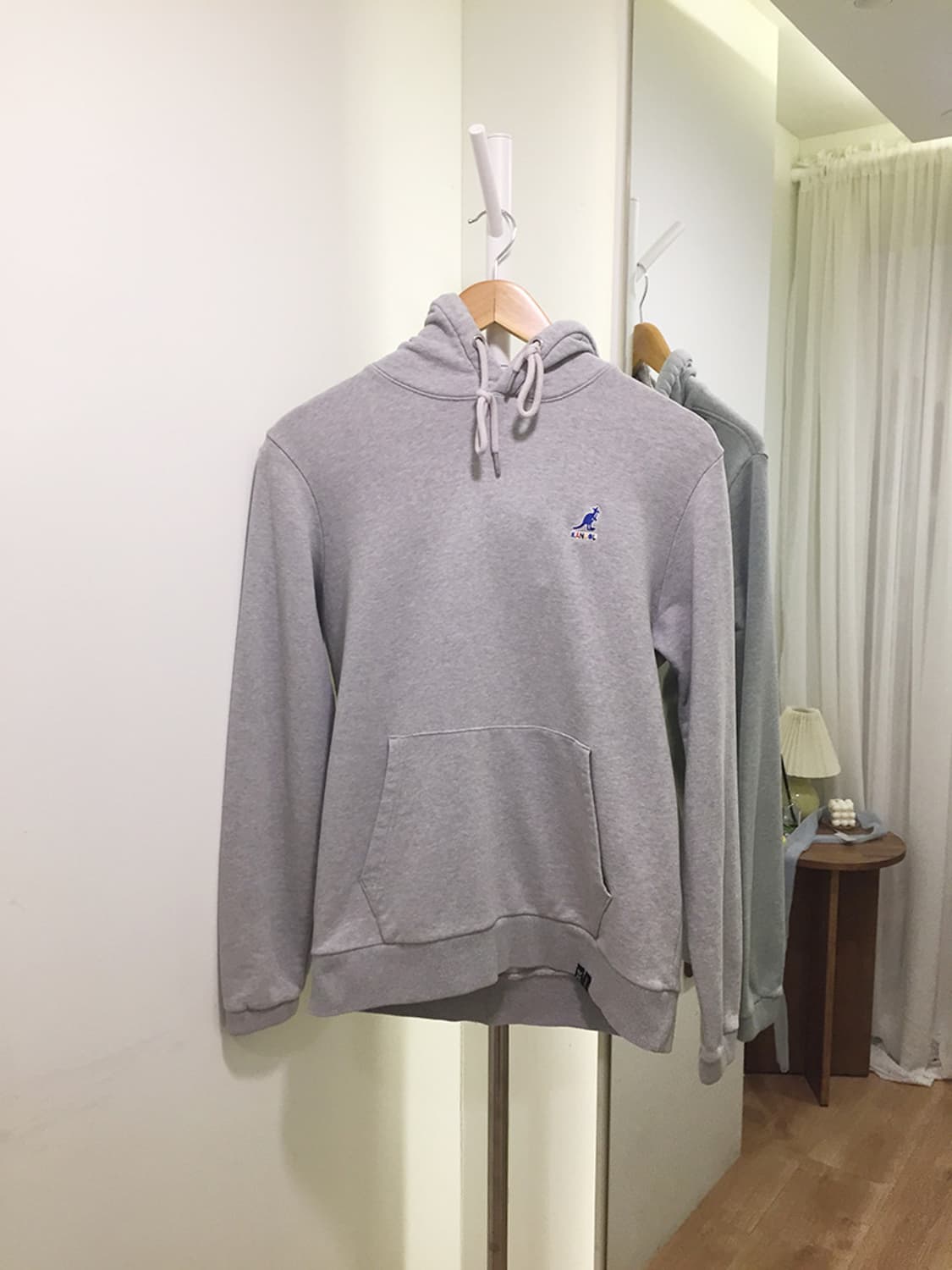 여성 캉골 로고 후드티 95~100 상품이미지3