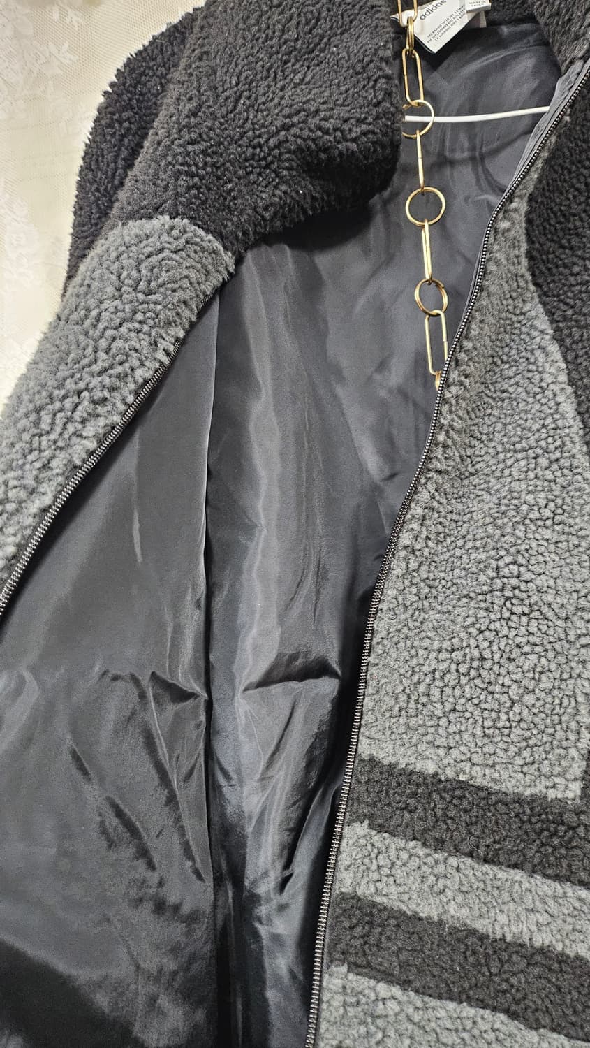 아디다스  뽀글이 플리스 자켓 상품이미지3