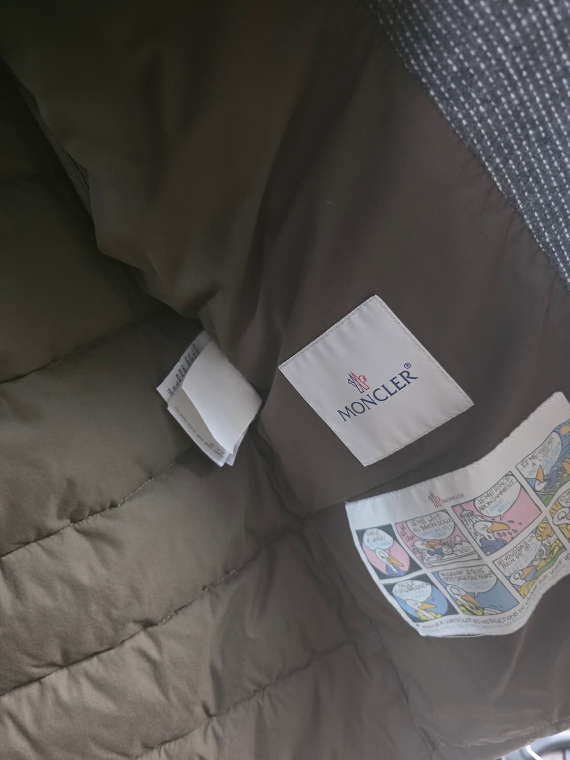몽클레어 후드 니트 패딩 2사이즈 국내 100~105 상품이미지3