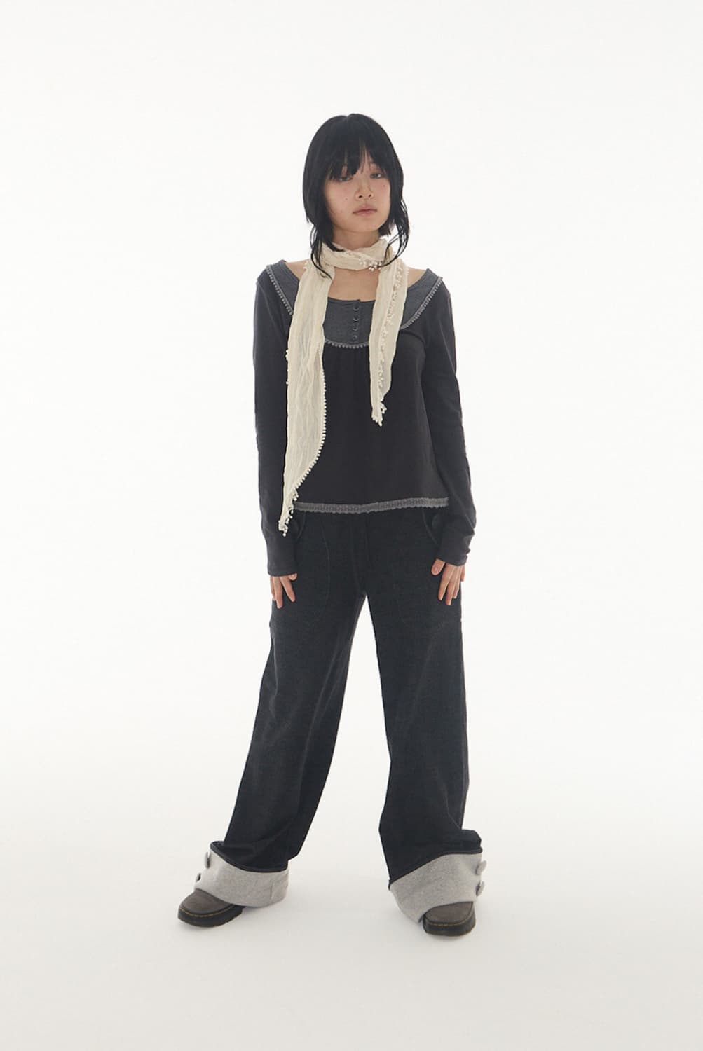 expired girl Roll-Up Button Pants  상품이미지2