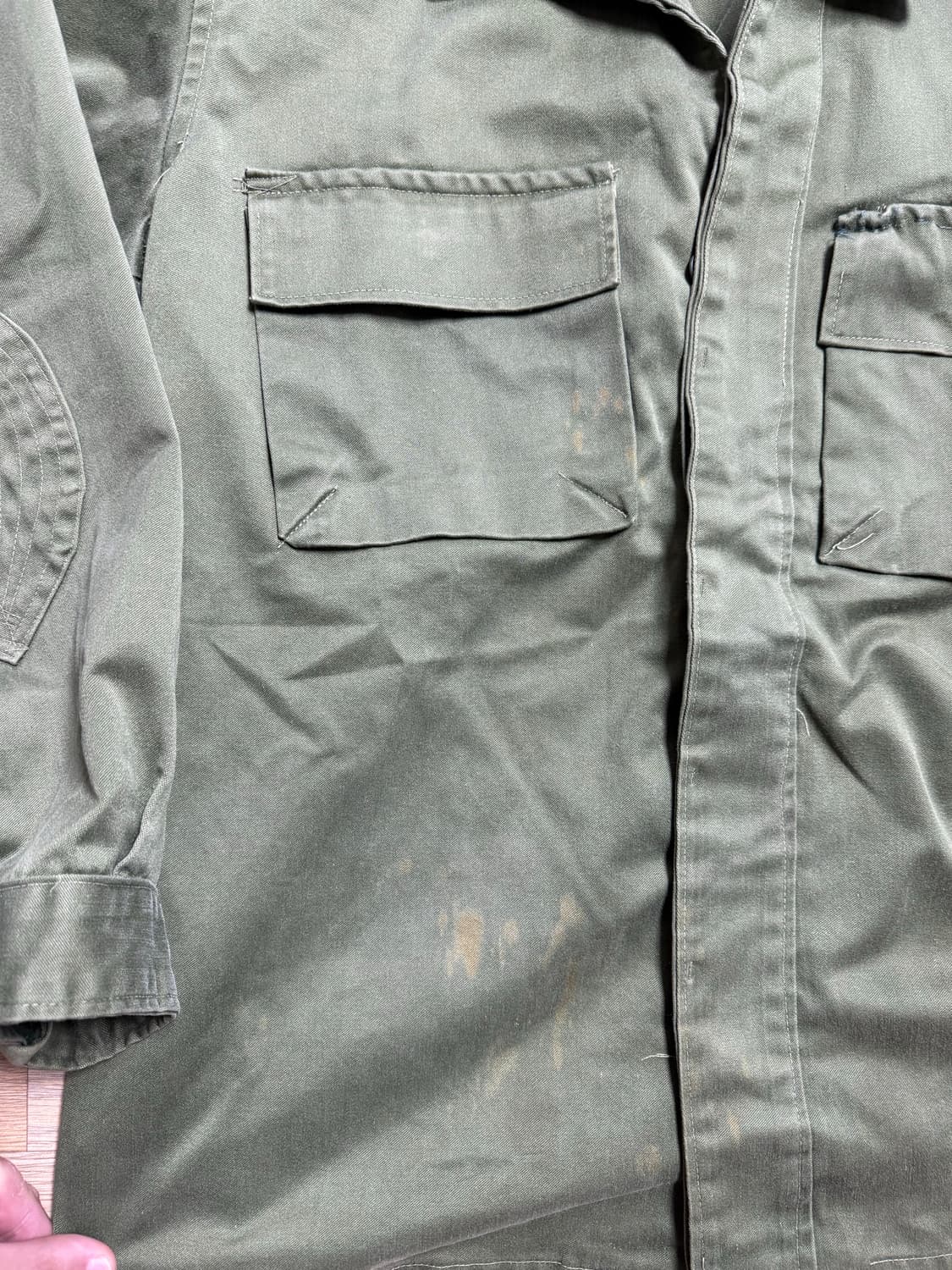 60s 스페인 밀리터리 셔츠 마르지엘라 원본 상품이미지3