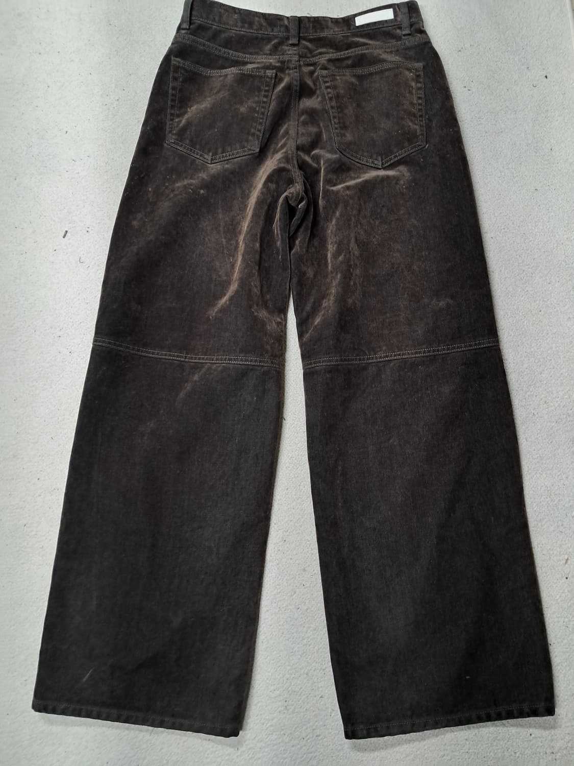 로우클래식2025  벨벳 부츠컷 팬츠 상품이미지3