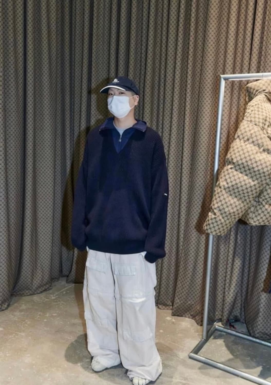 발렌시아가 레이어드 니트 상품이미지1