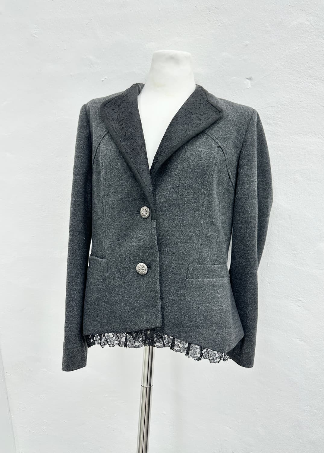 Vintage silver button prill jacket  상품이미지1