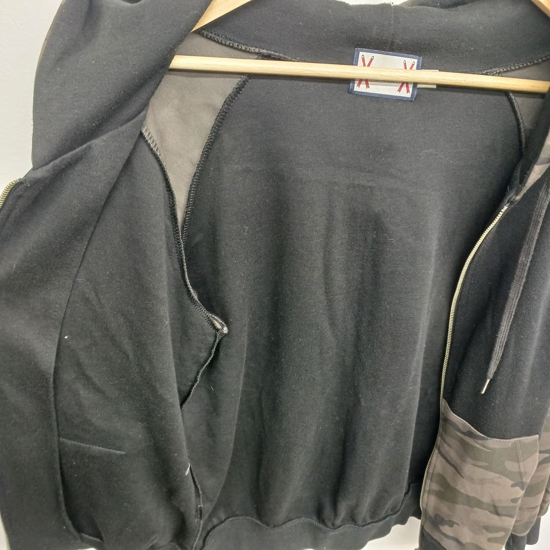 몽클레어 감마블루 카모 후드 집업 L 상품이미지3