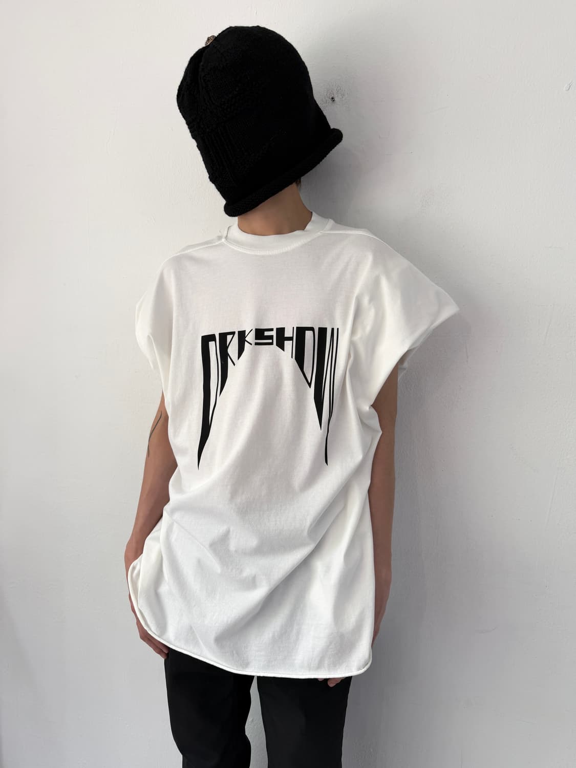 릭오웬스 DRKSHDW Tommy 오버핏 반팔 밀크 상품이미지3