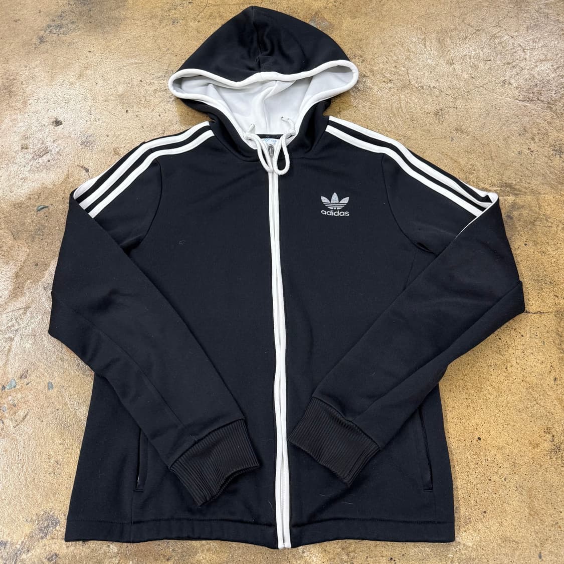 아디다스 블랙 후플 후드집업 95 상품이미지2