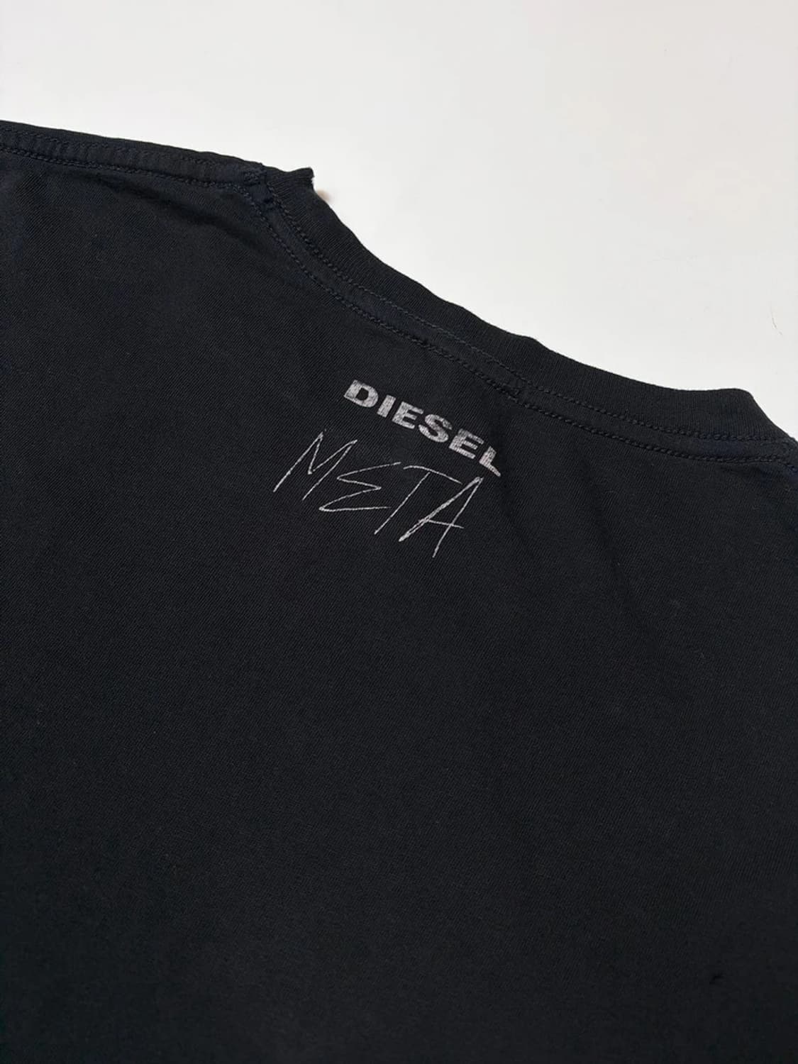 디젤 DIESEL 00's 라운드넥 프린팅 반팔 티셔츠 PN9233 상품이미지6