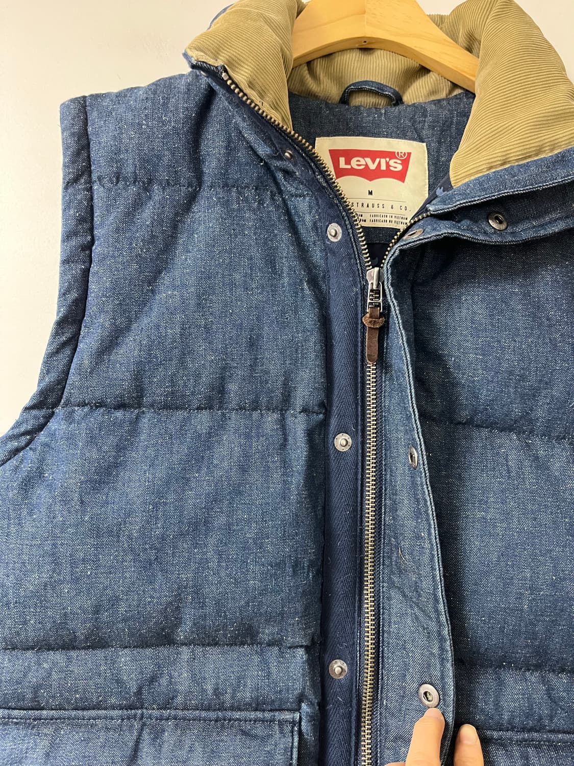 리바이스 다운 패딩 조끼 상품이미지6