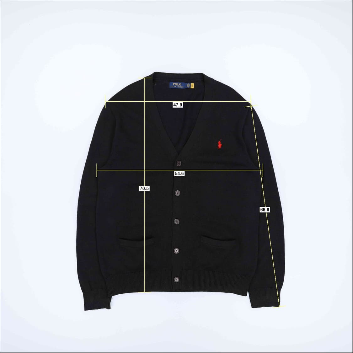 [L] QR신형 폴로 랄프로랜 남성 코튼 니트 가디건 자켓 N6844 상품이미지6