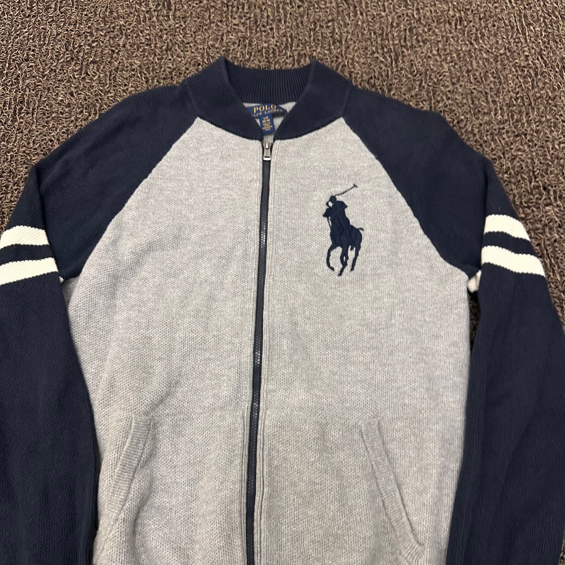 POLO 폴로 랄프로렌 빅포니 여성 니트 집업 S 상품이미지2