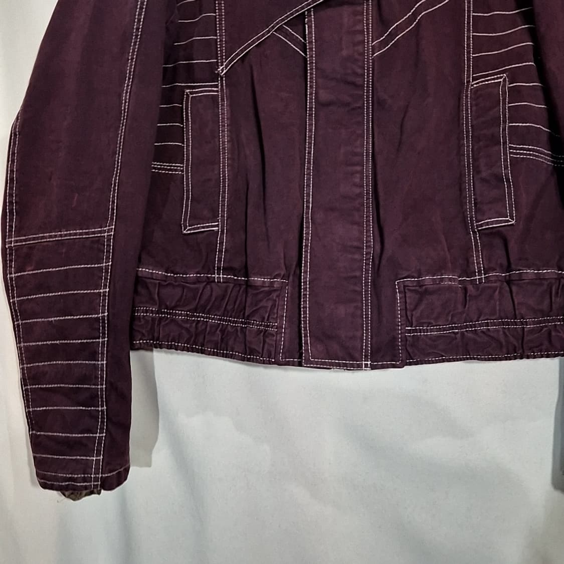 Cavalli 스티치 벨크로 자켓  상품이미지3