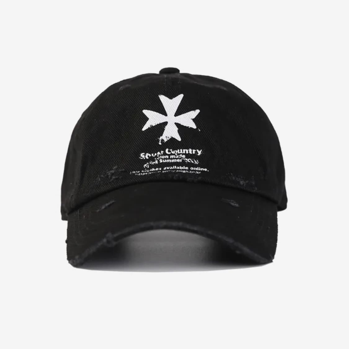 Apex design 데미지 로고 캡 상품이미지1