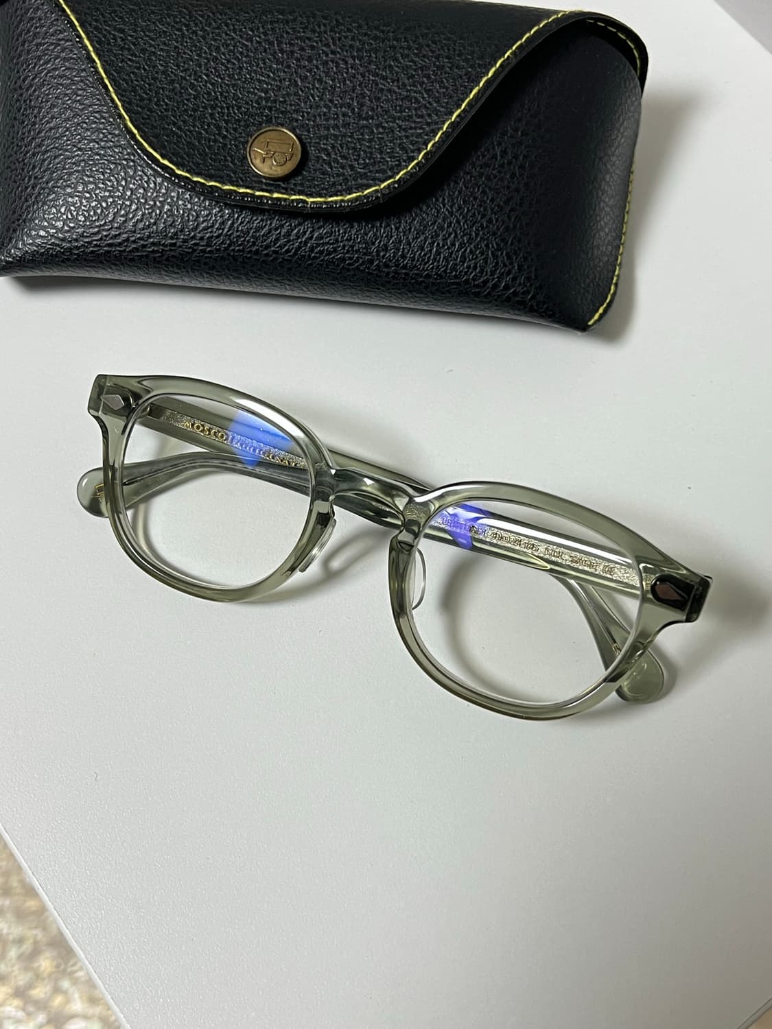 모스콧 렘토쉬 49 SAGE 안경테 + 클립온 선글라스 상품이미지3