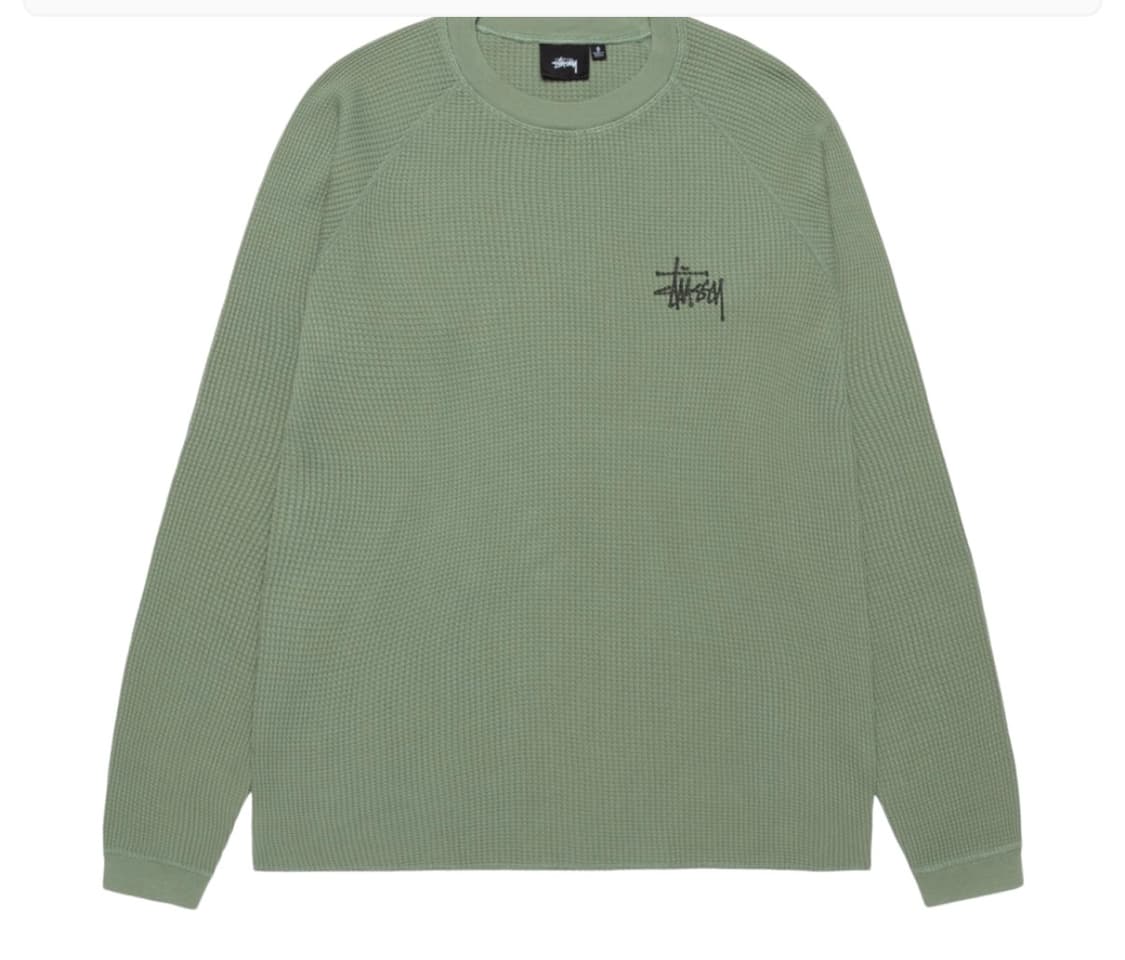 스투시 베이직 써멀 세이지 M사이즈 새제품 상품이미지1