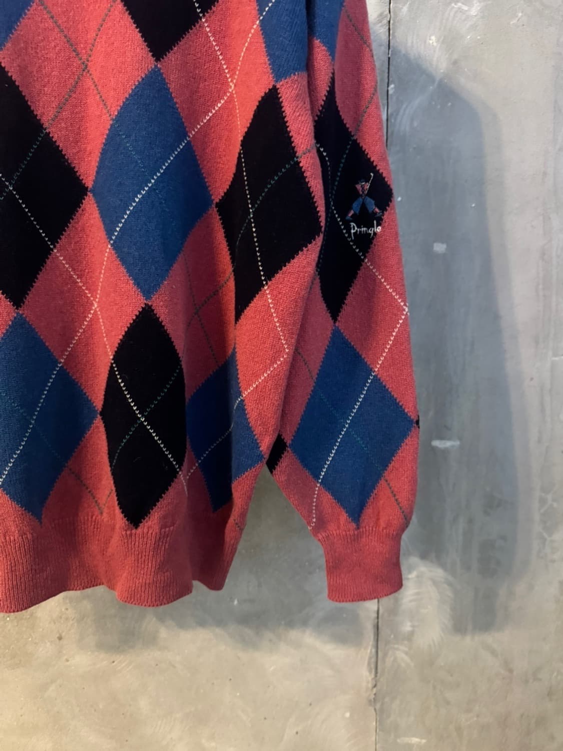 프링글 오브 스코틀랜드 아가일 니트 105 상품이미지6