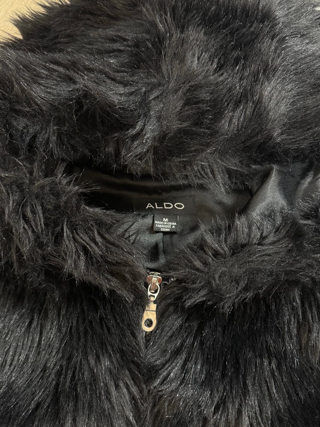 빈티지 퍼 니트집업 상품이미지2