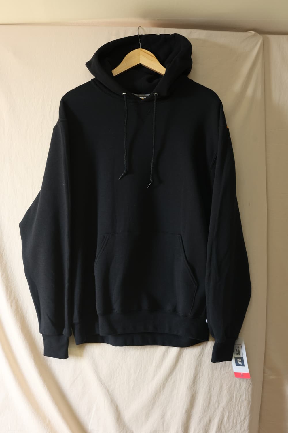 러셀 후드티 신품 새상품 블랙L 상품이미지1