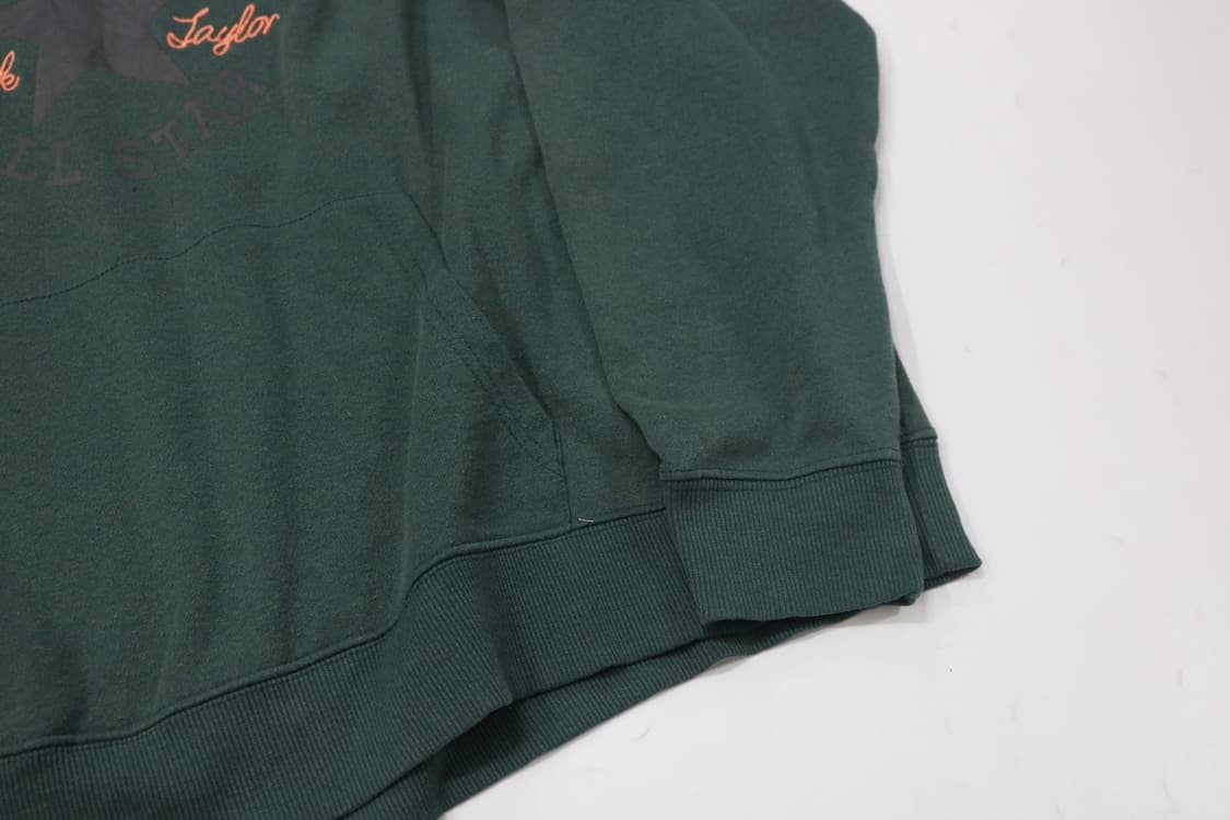 Converse 컨버스 올스타 빅로고 다크그린 기모 후드티 (LL) 상품이미지5