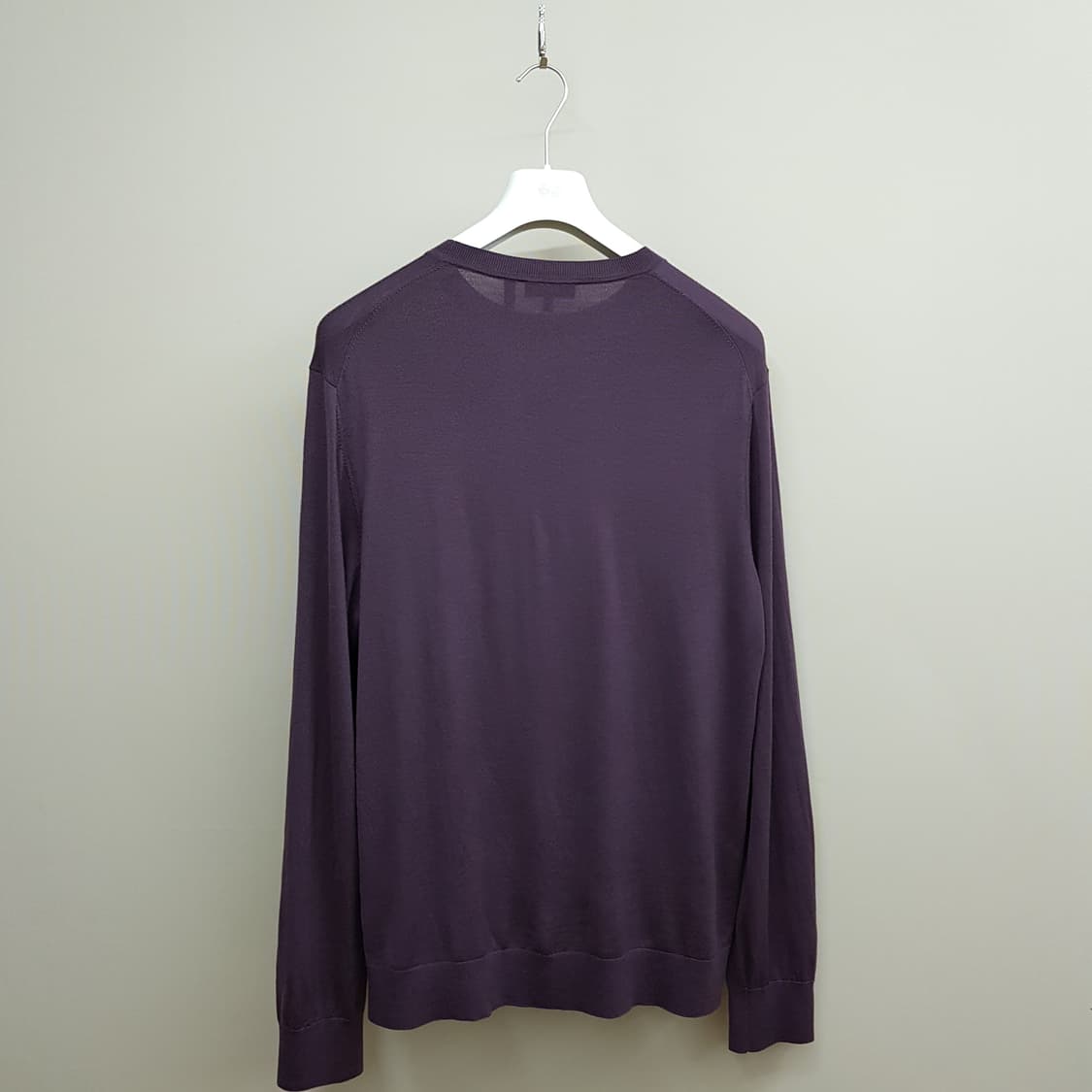 띠어리 Theory 퍼플 울 크루넥 니트 XL사이즈 상품이미지4