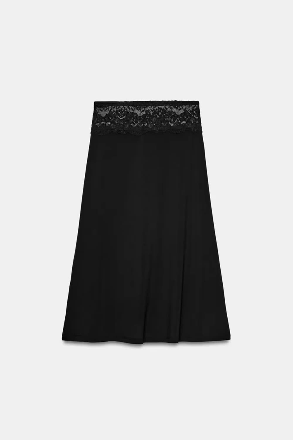 Zara 레이스 콤비 스커트 M 상품이미지4