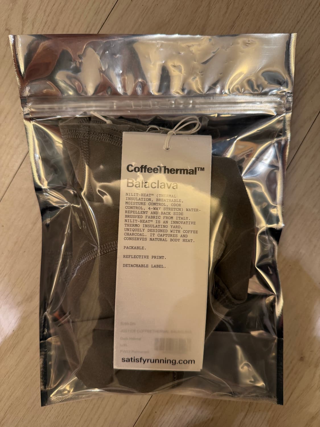 새티스파이 satisfy 저스티스 써피써멀 바라클라바 [OS] 상품이미지5