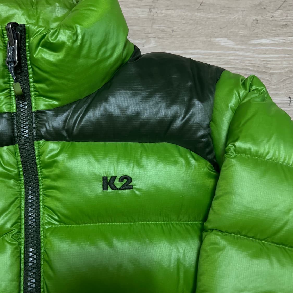 K2 남여공용 덕다운 스탠드넥 경량패딩 점퍼 [라이트 그린] S/90 상품이미지4