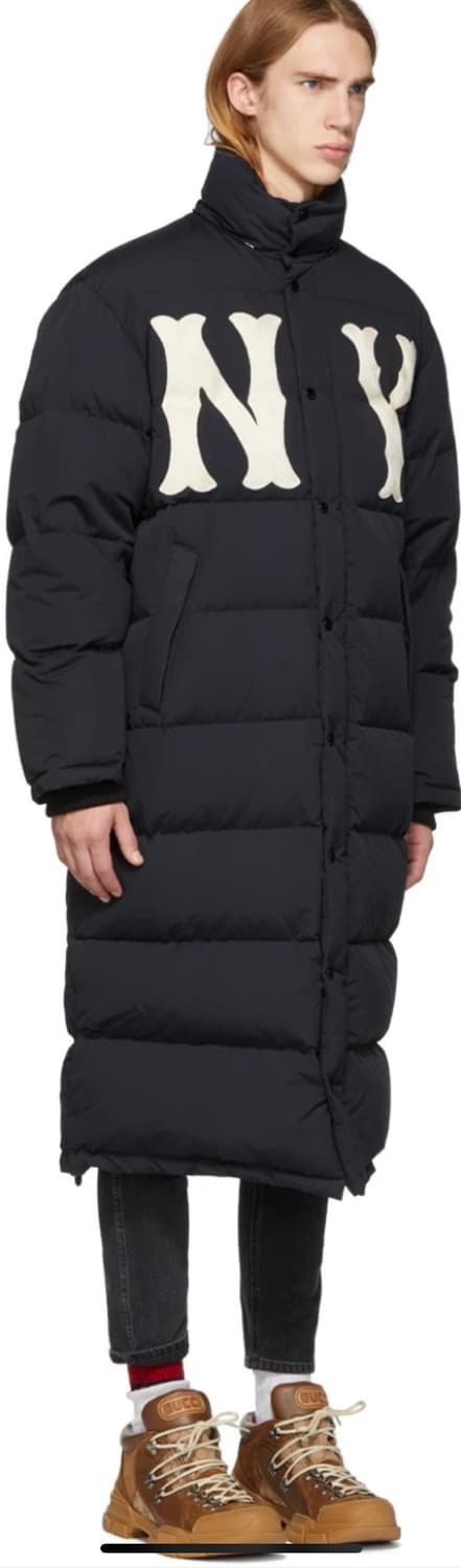 구찌 MLB 콜라보 롱 패딩 상품이미지8