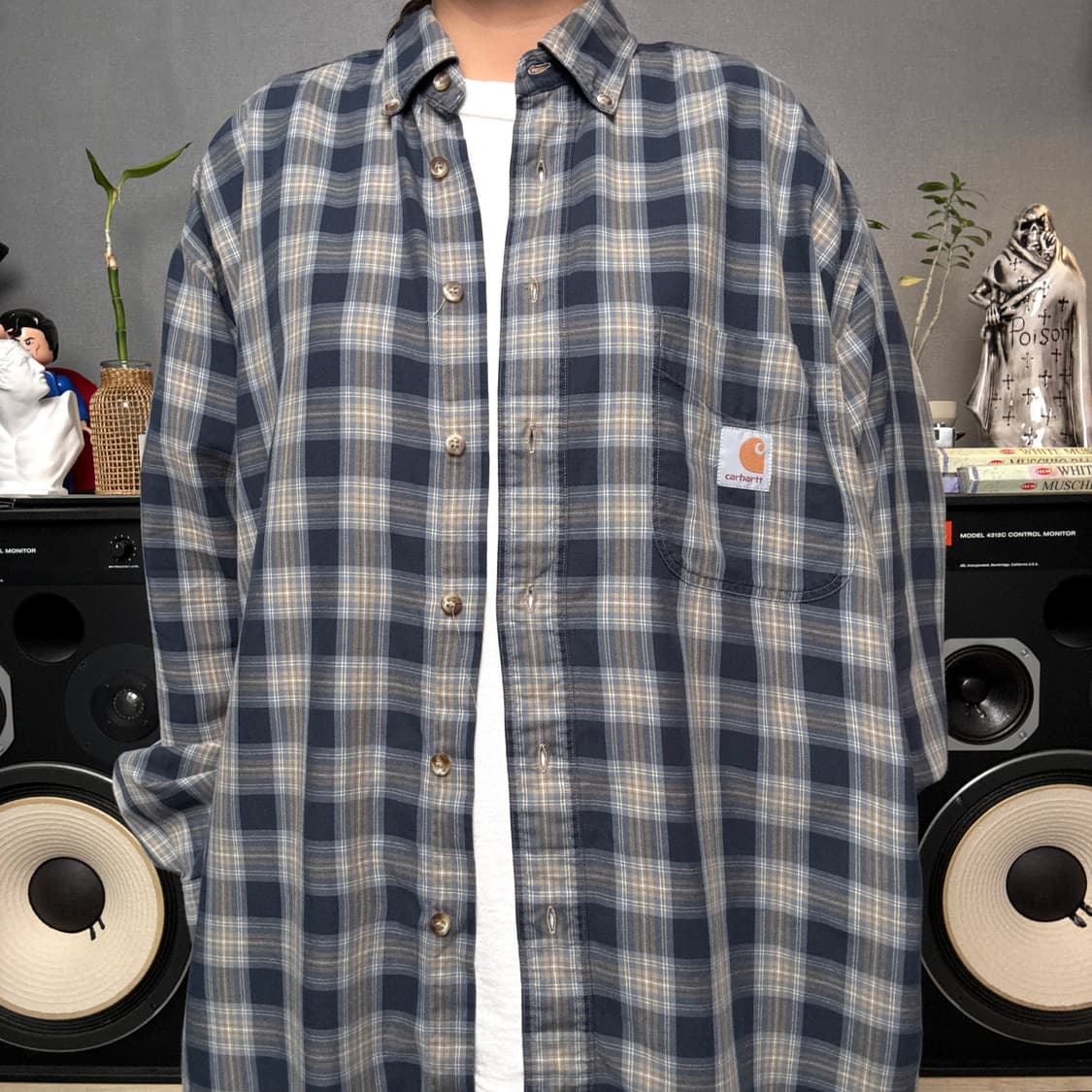 칼하트 체크셔츠 상품이미지1