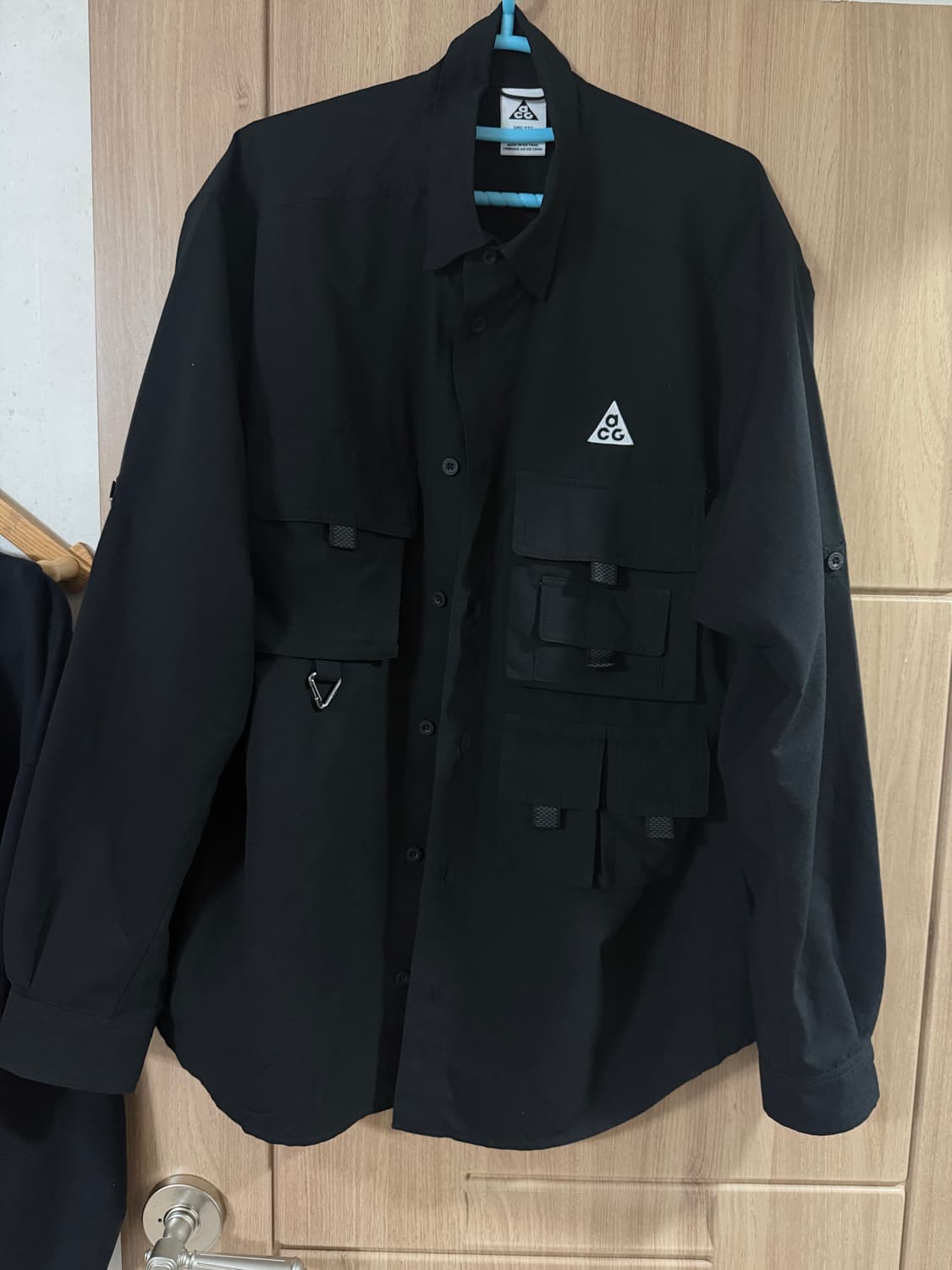 나이키 ACG 드라이핏 UV 디베스테이션 트레일 셔츠 블랙 서밋 화이트  상품이미지1