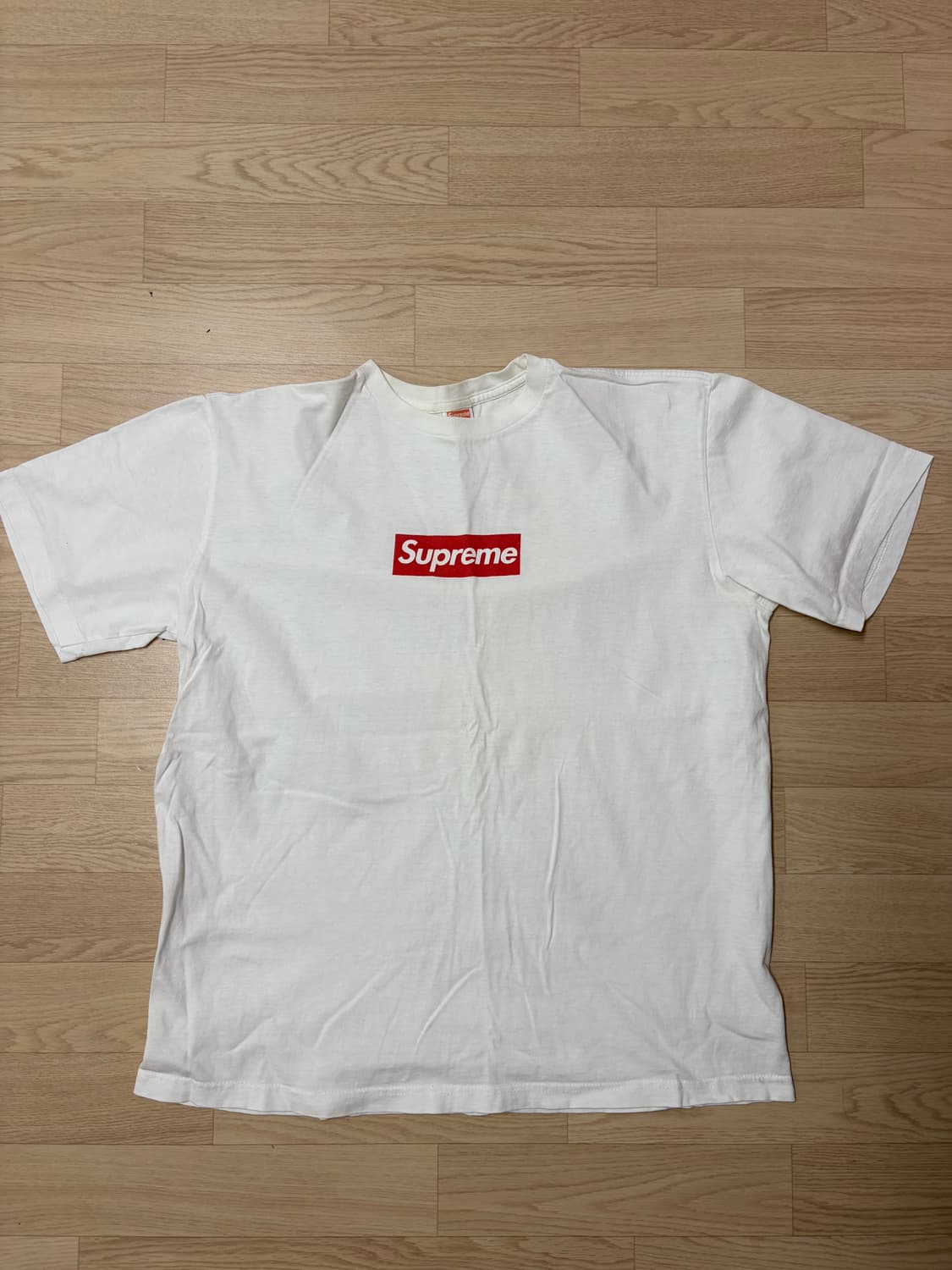 [XL]빈티지 슈프림 박스로고 티셔츠 상품이미지1