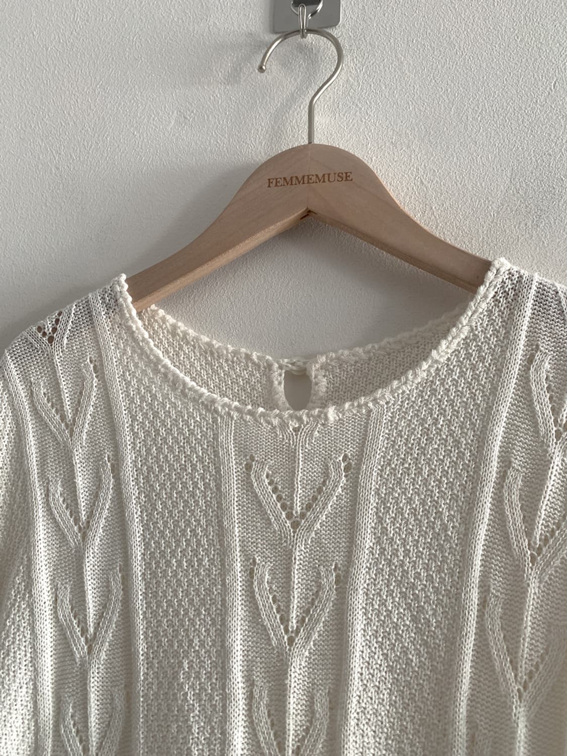 (Vintage)Twist Vintage Loose Knit 상품이미지3