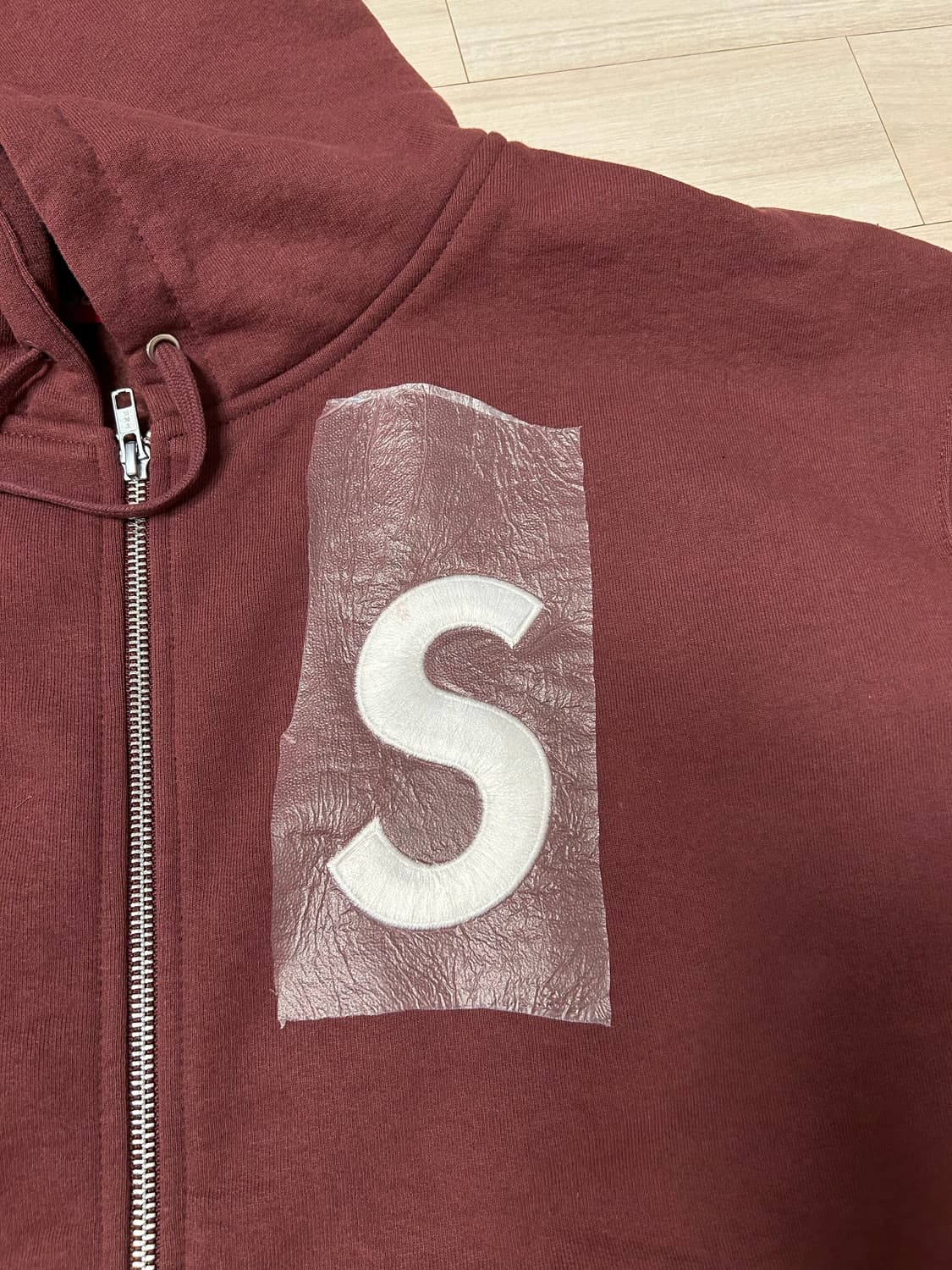 (XL) 슈프림 s로고 후드 집업 -24fw 상품이미지4