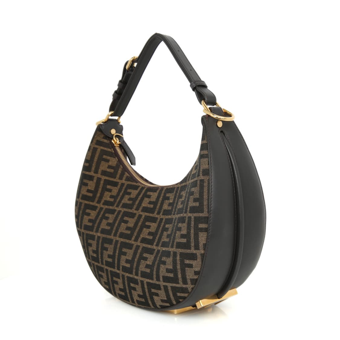 펜디 펜디그라피 스몰 호보백 패브릭 숄더 체인백 8BR798 보증서 상품이미지3