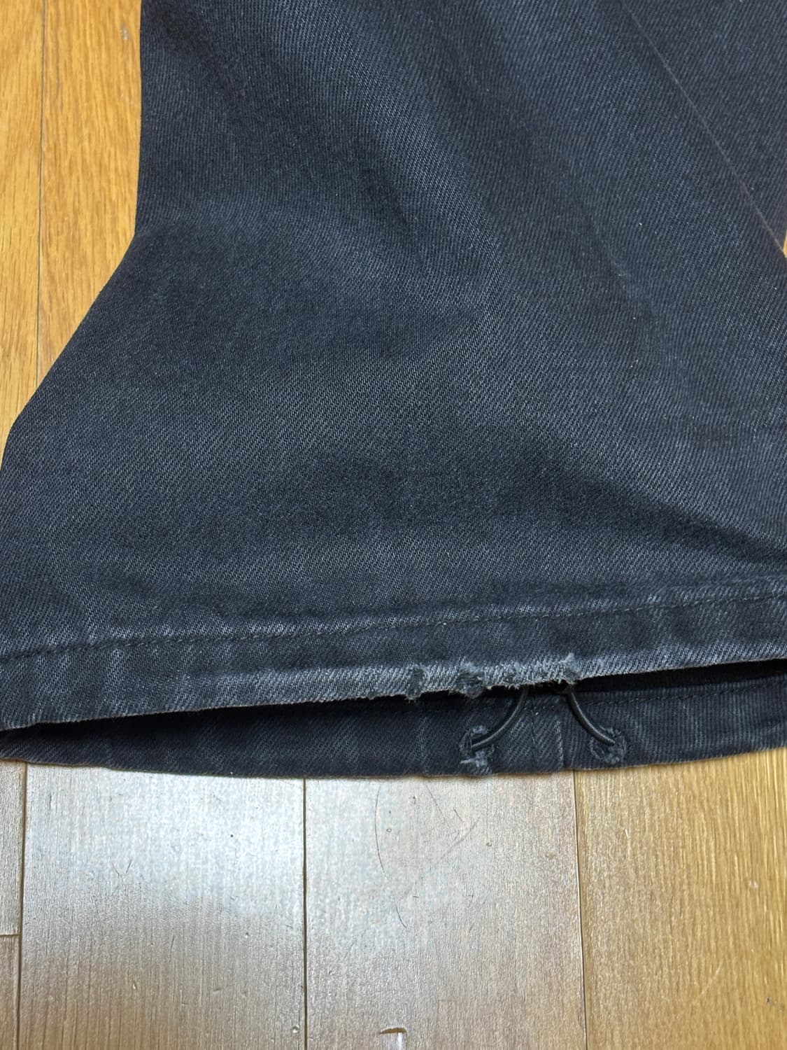 Dnsr 커브드 데님 팬츠 상품이미지3