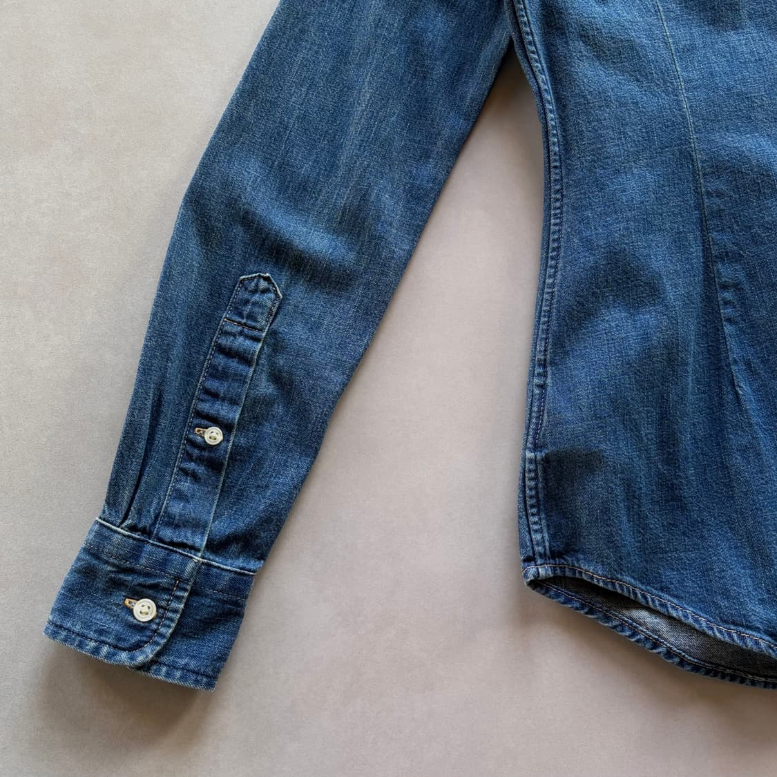 [XS]폴로 랄프로렌 커스텀핏 여성 데님 셔츠 상품이미지7