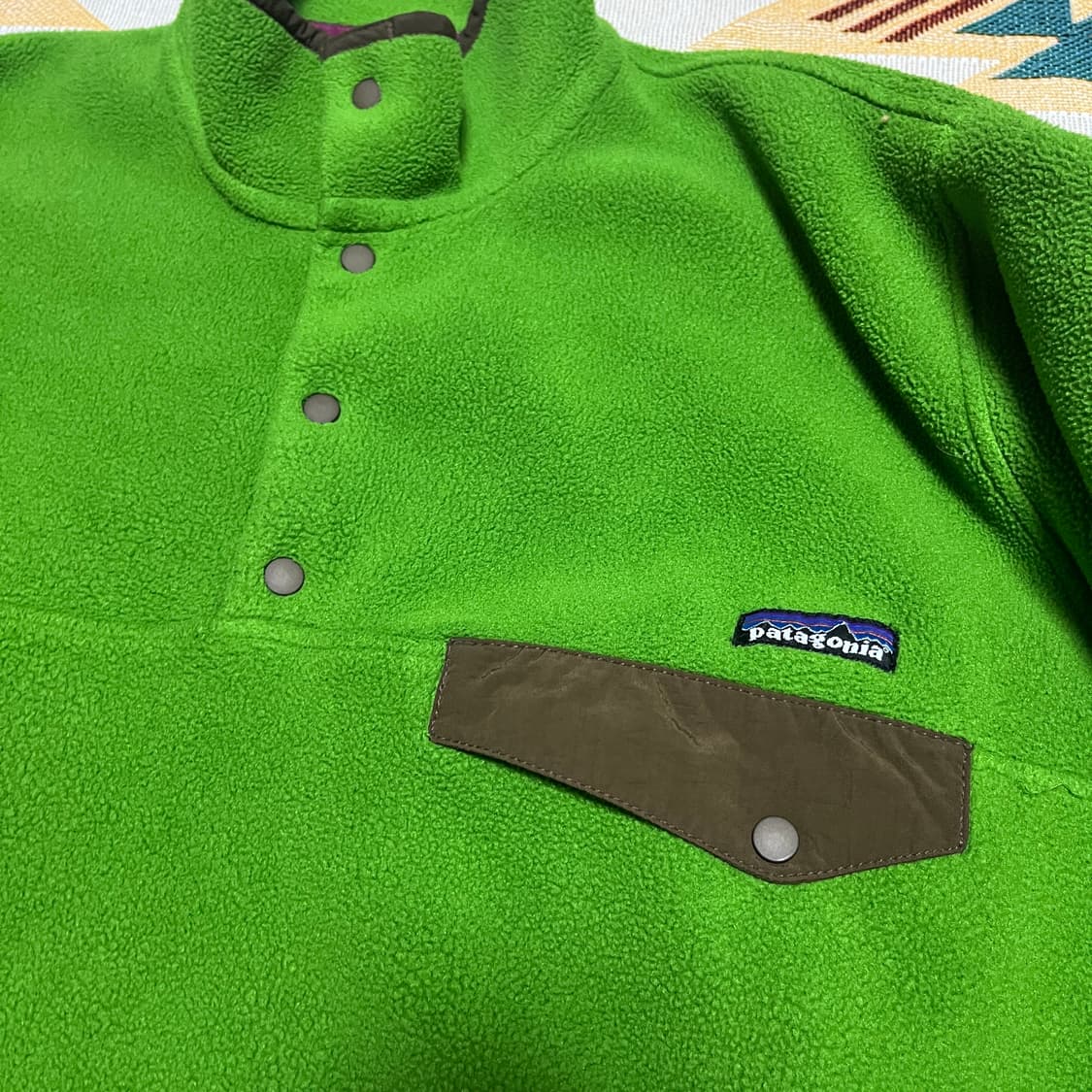 파타고니아 신칠라 그린 스냅티M 상품이미지3