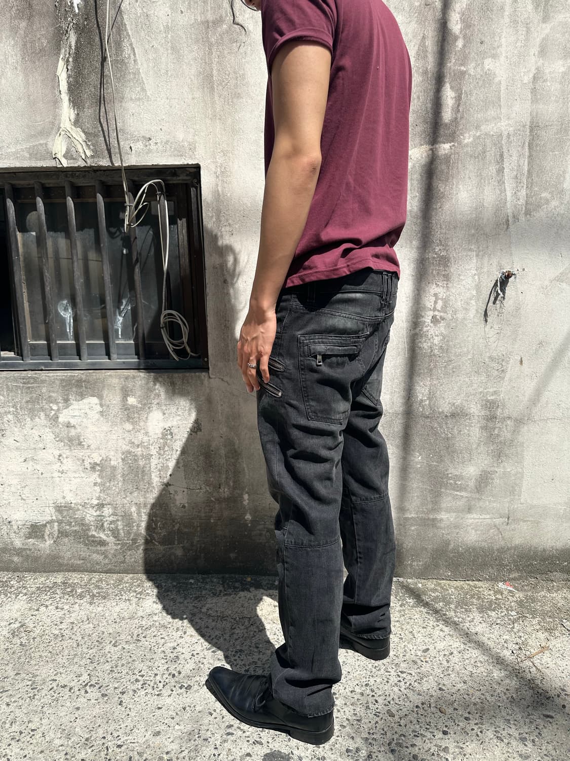 발망 11FW 데카르넹 더블지퍼 바이커진 상품이미지3