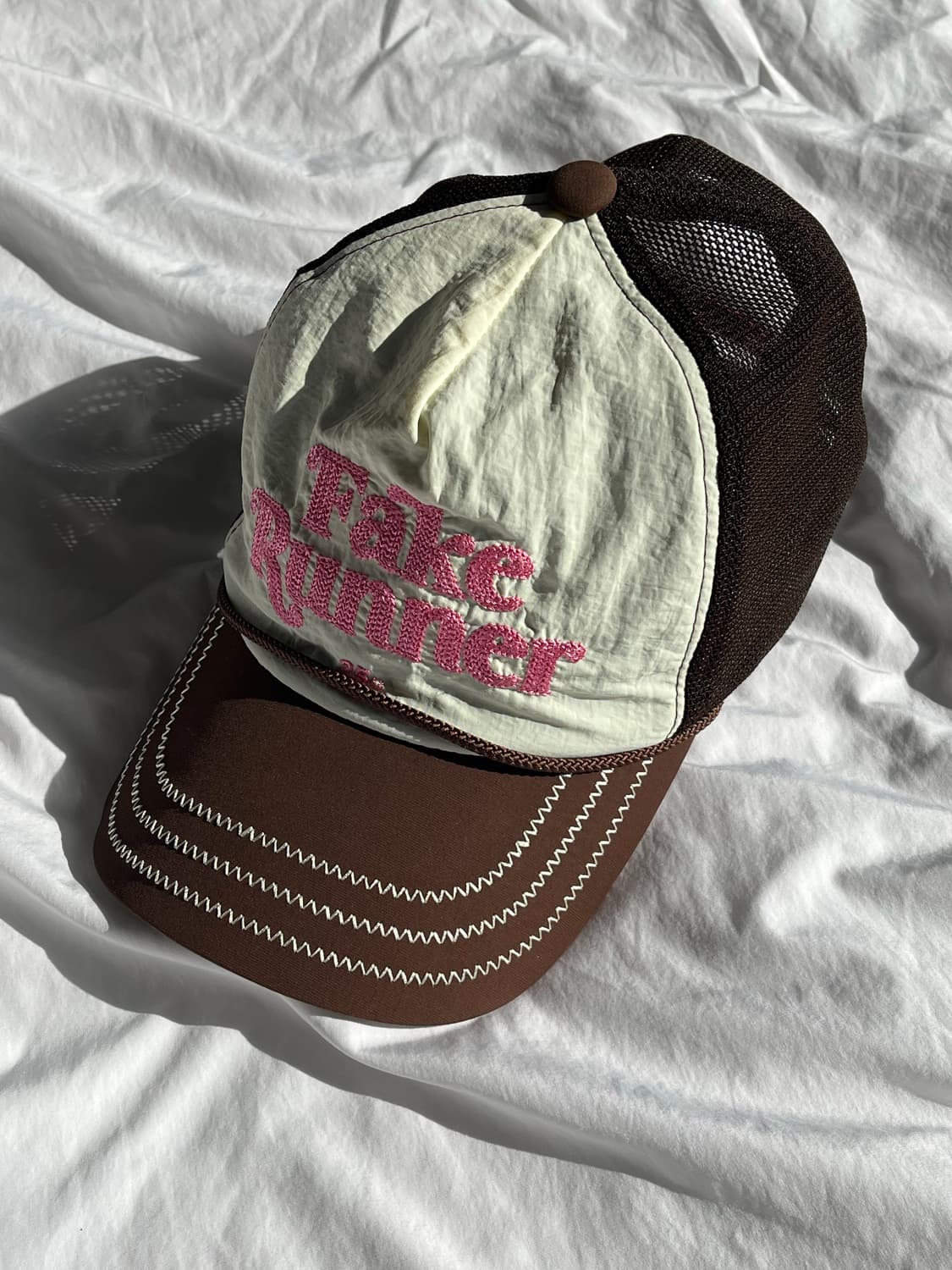 EOU 런닝캡 브라운 상품이미지1