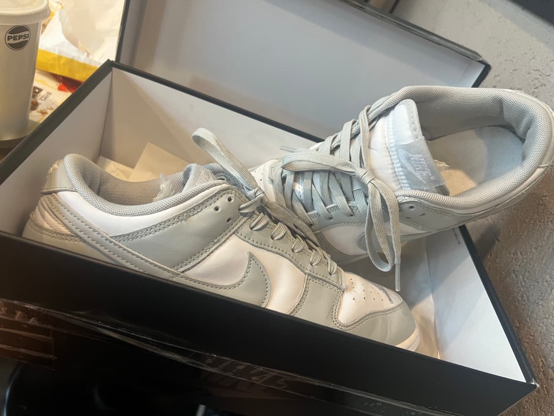 나이키 덩크 로우 그레이 사이즈 270 A++급 상품이미지6