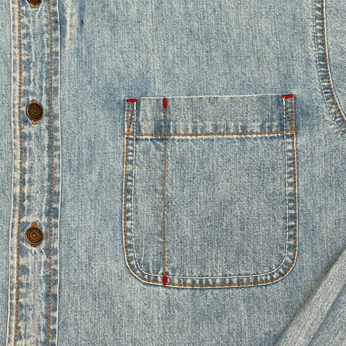 00s 미국빈티지 리바이스 청남방 데님셔츠 청셔츠 상품이미지5