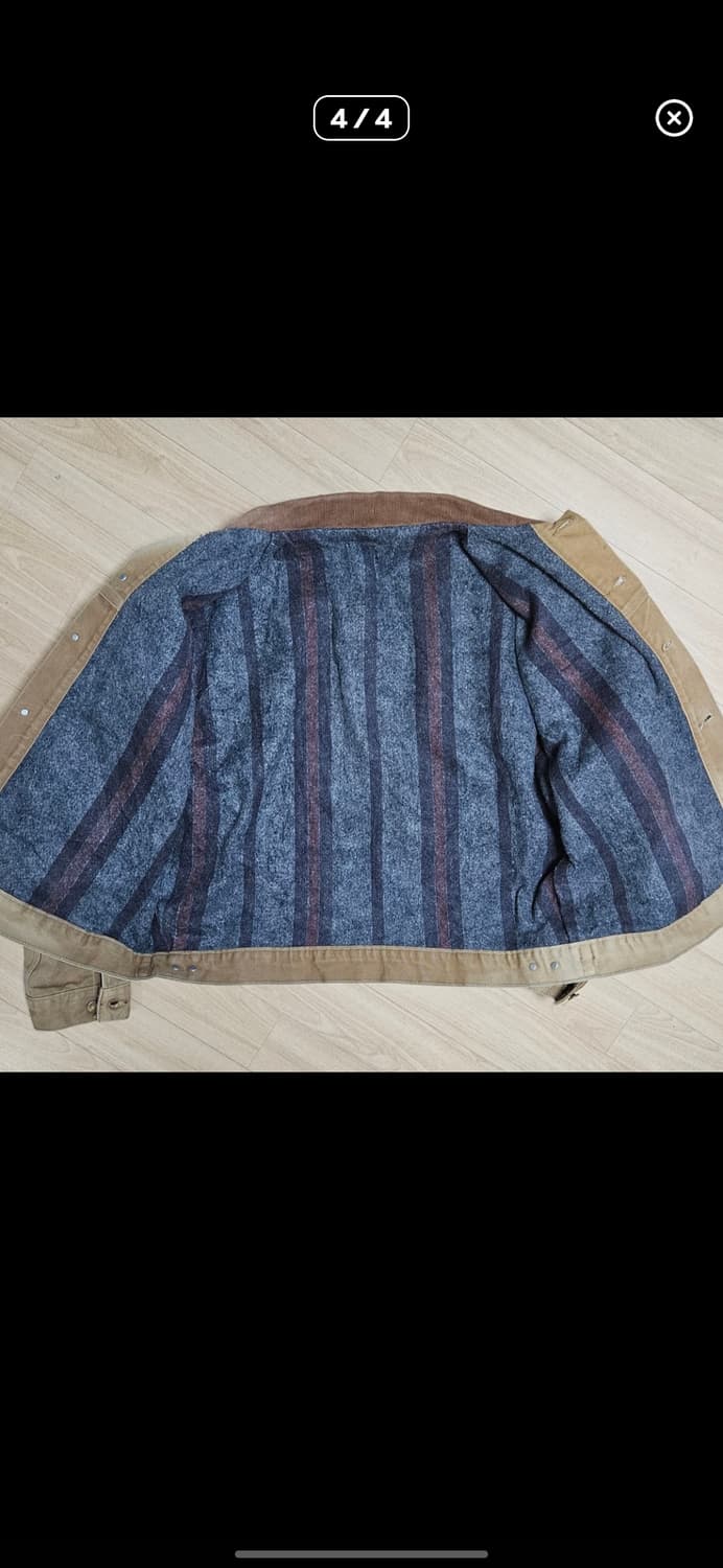 칼하트 진 트러커 자켓 JB0906 BRN 칼하트브라운 디트로이트 상품이미지4