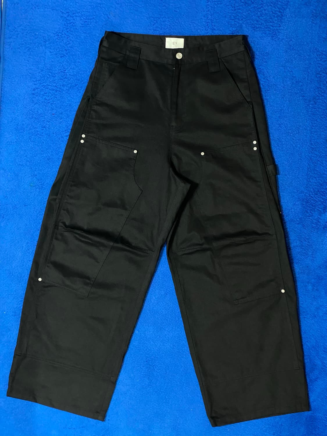 IEY 이에이 NU-MAC 카펜터 팬츠 블랙 M 상품이미지1