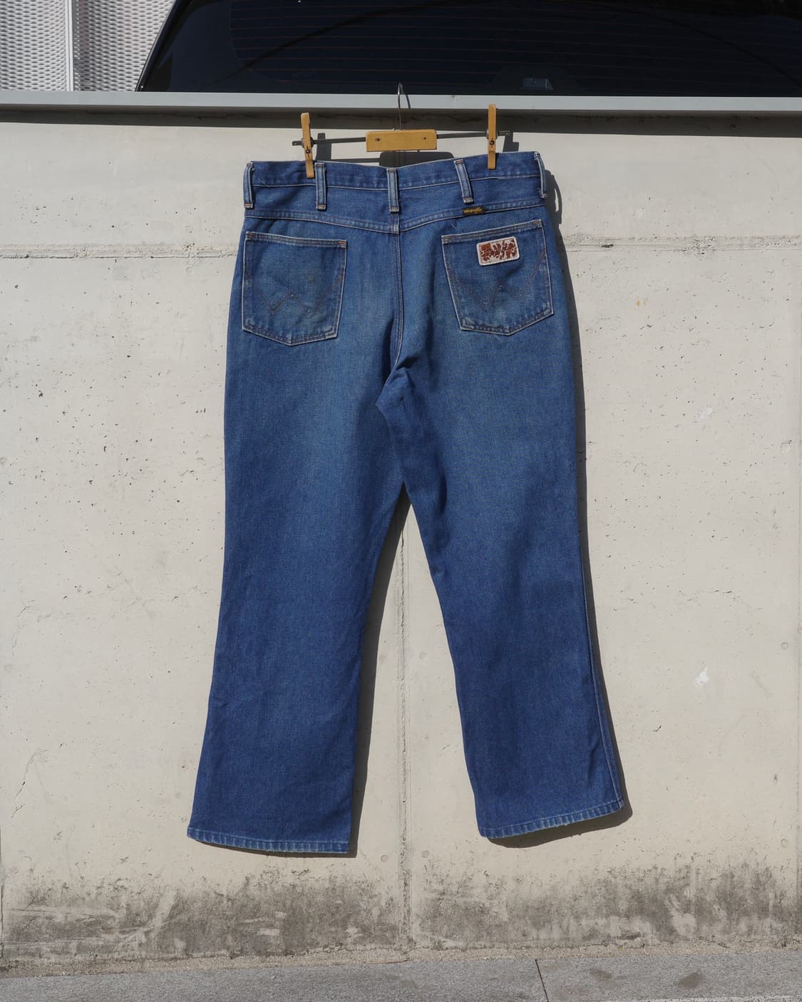 70s 랭글러 945den 플레어 데님 팬츠 상품이미지5