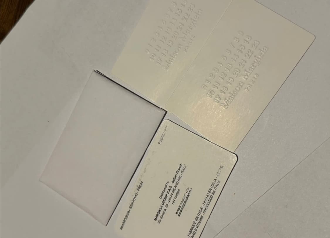 (정품)메종마르지엘라 카드 지갑 상품이미지3