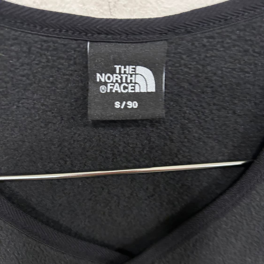 노스페이스 자수로고 스냅버튼 플리스 베스트 상품이미지3