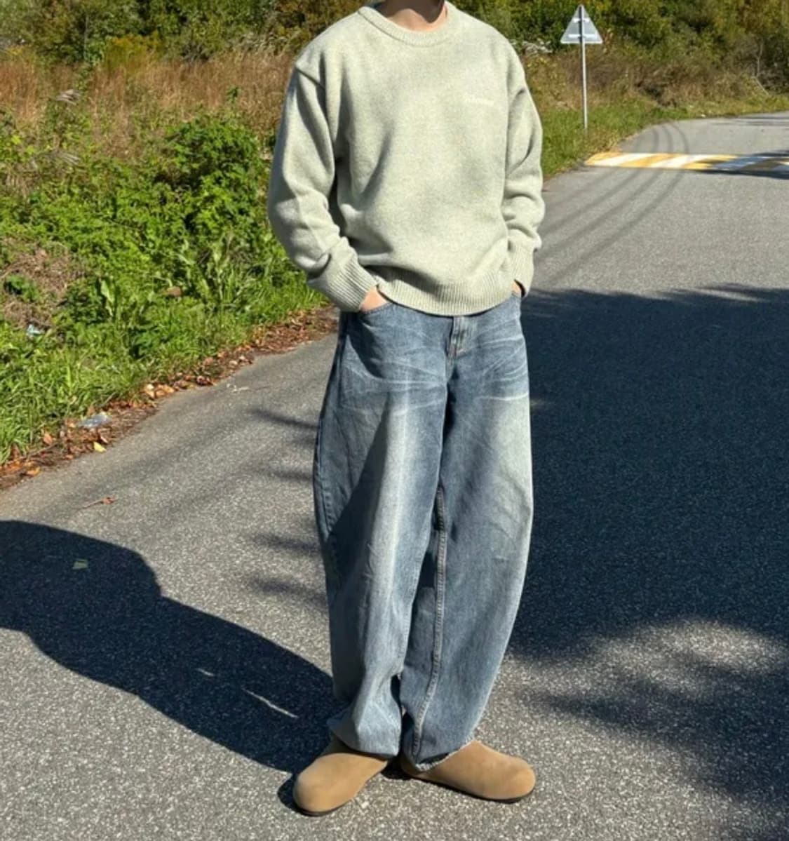 [새상품]위더로드 뮬 슬리퍼 베이지 270 상품이미지5