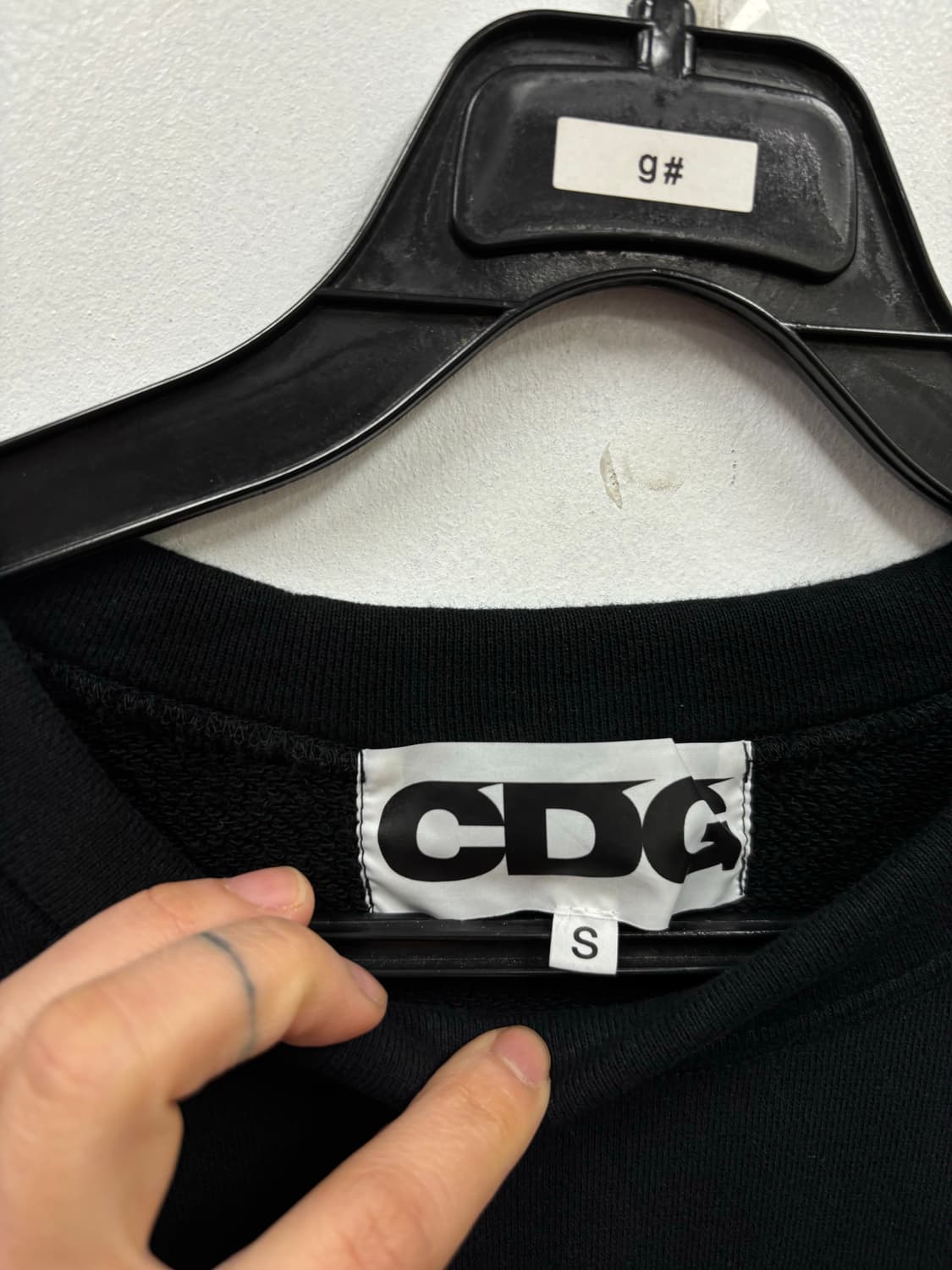 꼼데가르송 맨투맨  상품이미지5