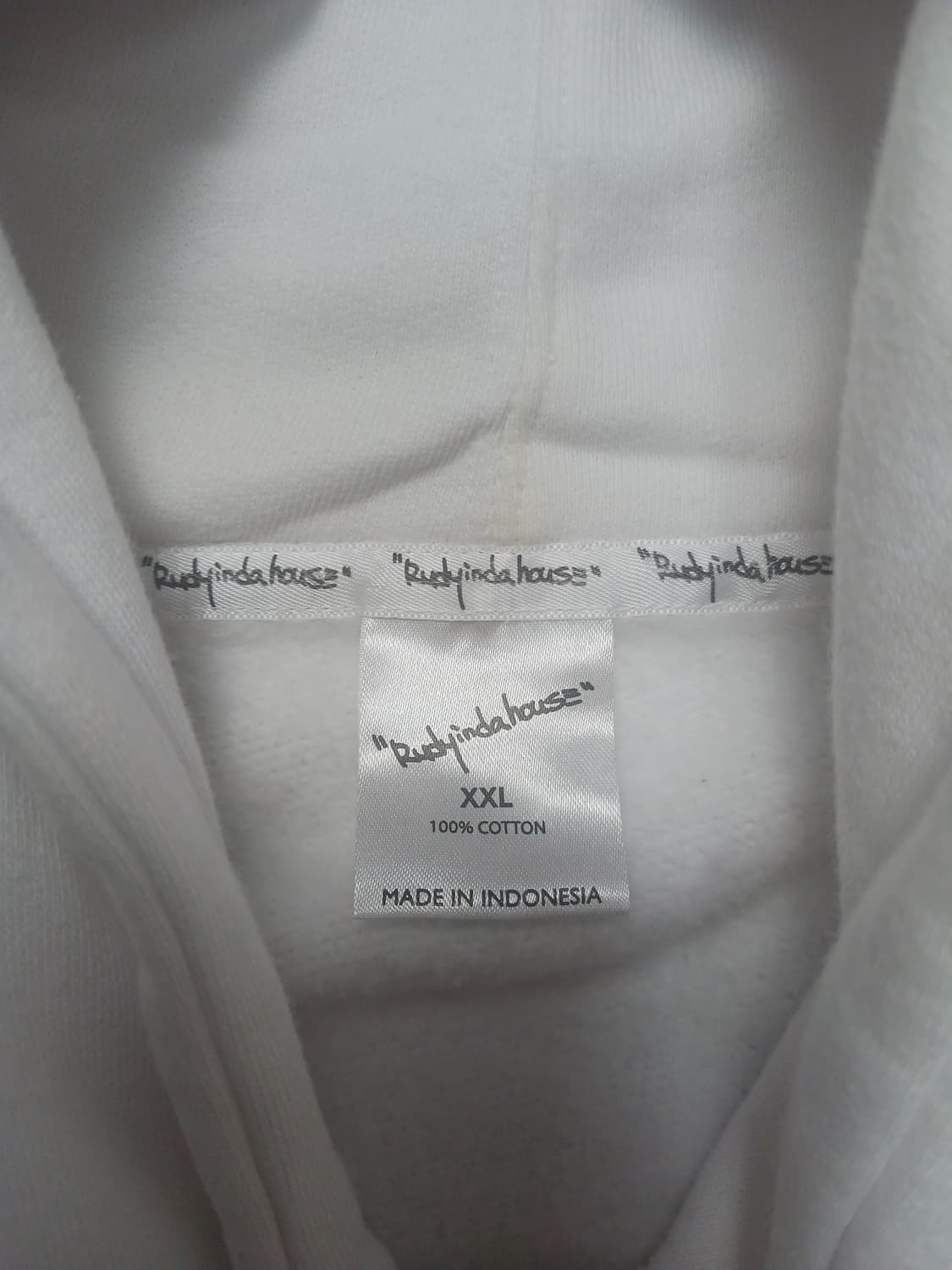 [2XL] 루디인다하우스 조던1 오프화이트 시카고 해체 후드티 상품이미지10